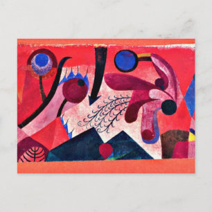 Postal Arte de Paul Klee: Berries Poisonous