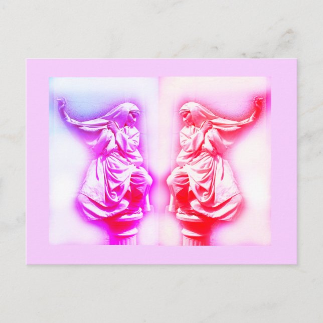 Postal Arte de paz y esperanza (Anverso)