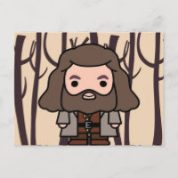 Arte de personaje de dibujos animados de Hagrid