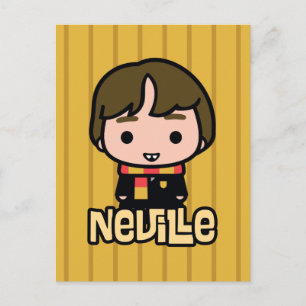 Postal Arte de Personaje de Dibujos Animados de Neville L
