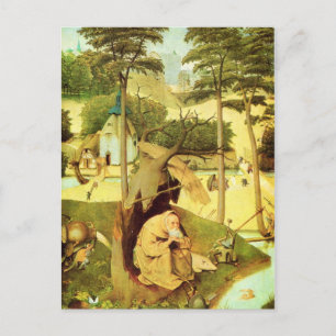 Postal Arte de pintura de Hieronymus Bosch