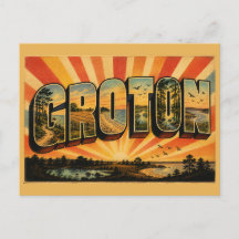 Arte de playa de bosques costeros de Groton Connec