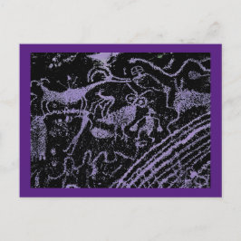 Postal Arte de rock del panel de Rochester