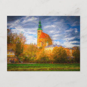 Postal Arte De Salzburgo Austria