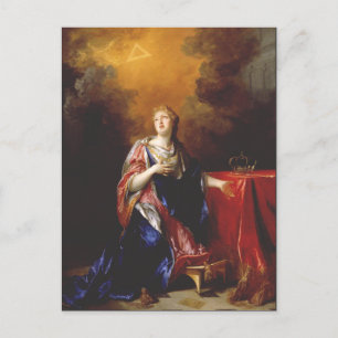 Postal Arte de Santa Margarita de Escocia