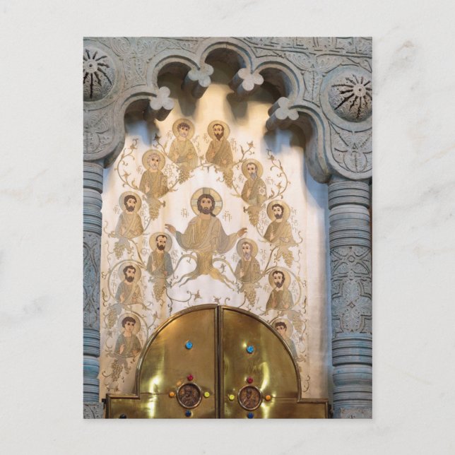 Postal Arte de Santos Cristianos (Anverso)