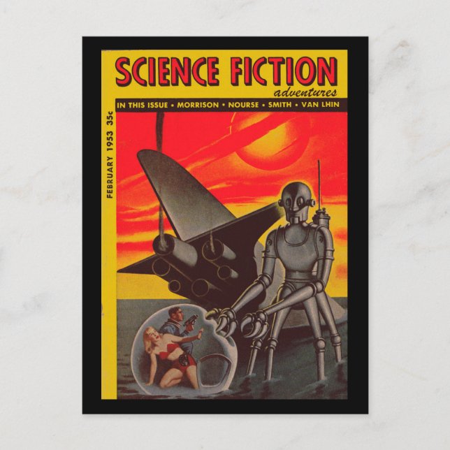 Postal Arte de SciFictPulp.09_Pulp (Anverso)