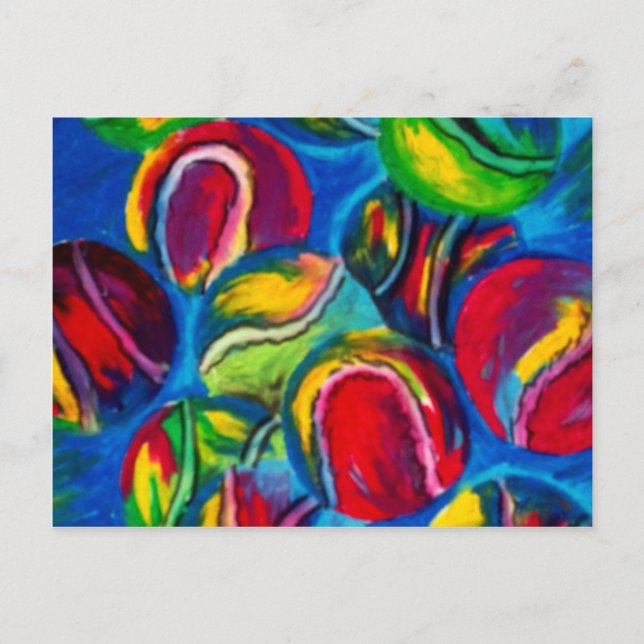 Postal Arte de tenis (Anverso)