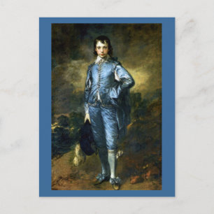 Postal Arte de Thomas Gainsborough: El niño azul