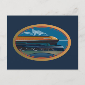 Postal Arte de tren