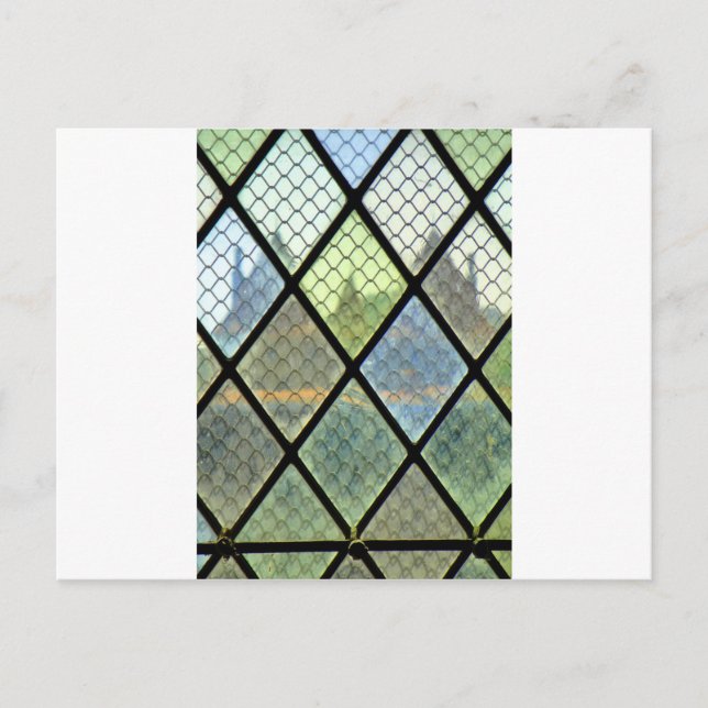Postal Arte de ventana (Anverso)