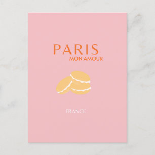Postal Arte de viajes de París