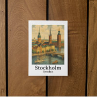 Arte de viajes en Estocolmo Suecia
