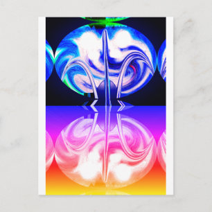 Postal Arte de vida alienígena