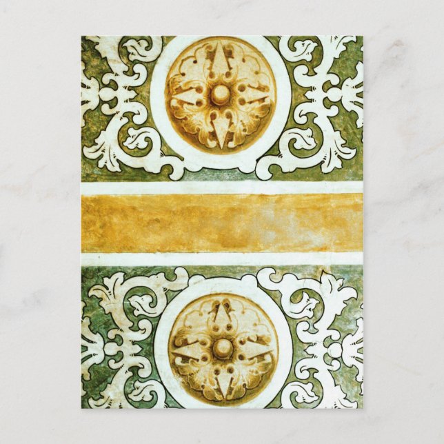 Postal Arte decorativo (Anverso)