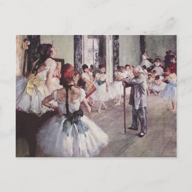 Postal Arte Degas (Anverso)