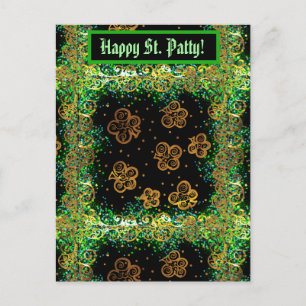 Postal Arte del Día de San Patricio