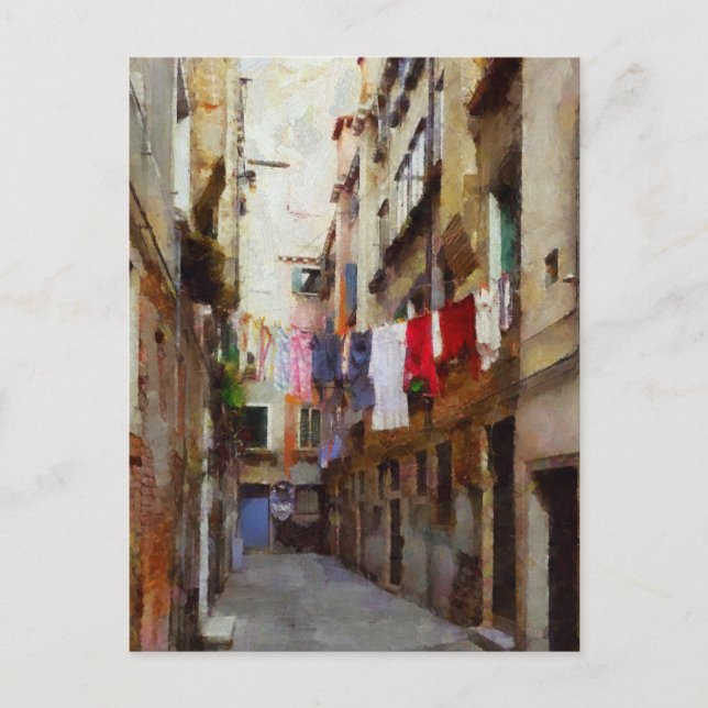 Postal Arte del Día del Lavado (Anverso)