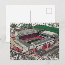 Arte del Estadio de Fútbol - Liverpool, Inglaterra