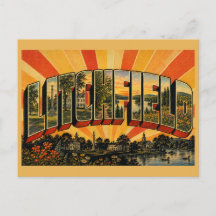 Arte del lago verde histórico de Litchfield Connec