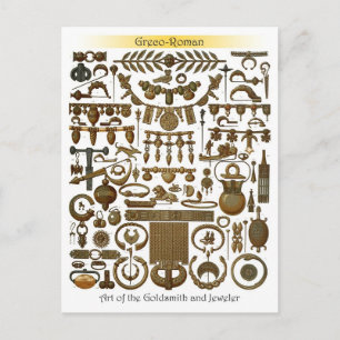 Postal Arte del orfebre y jeweler (grecorromano)