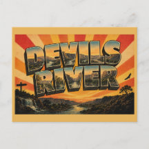 Arte del río de los diablos TX cañones desierto rí