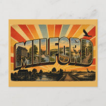 Arte del río del molino histórico de Milford Delaw