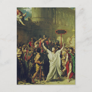 Postal Arte del Sagrado Martirio de San Simforiano de Aut