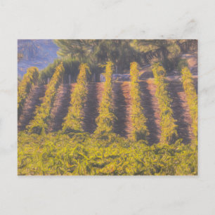 Postal Arte Del Viñedo