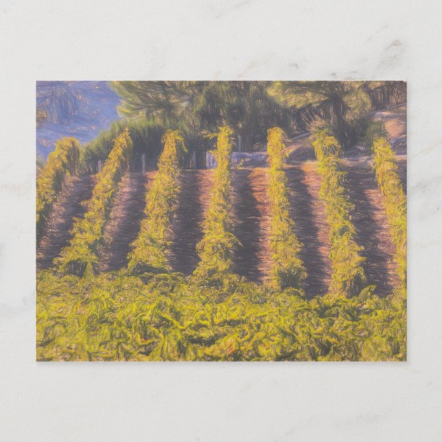 Postal Arte Del Viñedo (Anverso)