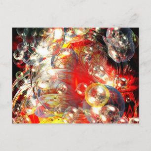 Postal Arte digital abstracto moderno