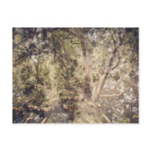 Arte digital de capas de árbol