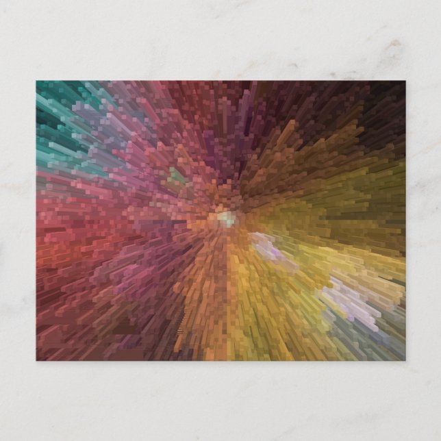 Postal Arte dimensional 3 (Anverso)