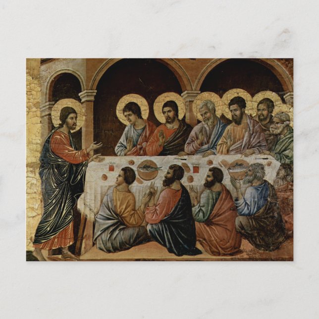 Postal Arte Duccio di Buoninsegna (Anverso)
