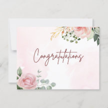 Arte elegante  felicitaciones por su logro 