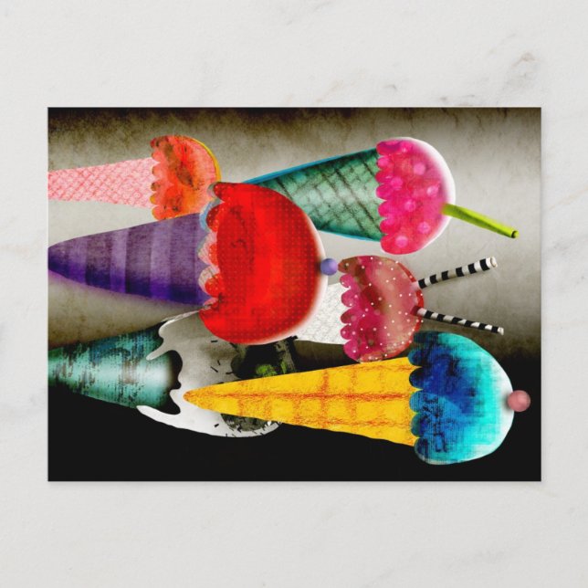 Postal Arte en lienzo (Anverso)