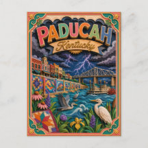 Arte en Papel de Paducah Kentucky PopCut States