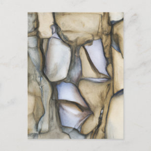 Postal Arte encontrado - Patrón de rock de Guay