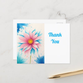 Postal Arte Floral Bonito