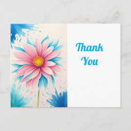 Postal Arte floral bonito