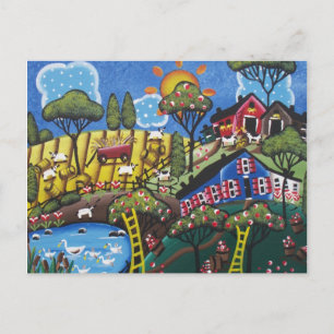 Postal ARTE FOLLAR AZOTE DE Apple, DE LORI EVERETT Postca
