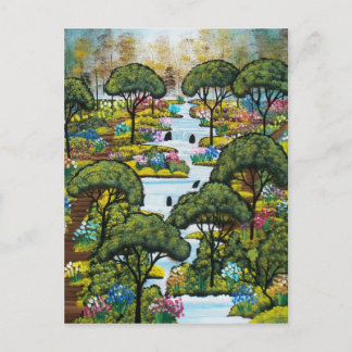 POSTAL ARTE FOLLAR TEMPRANO POR LA TARDE DE LORI EVERETT 