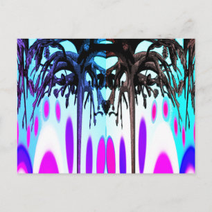 Postal Arte forestal de Alien