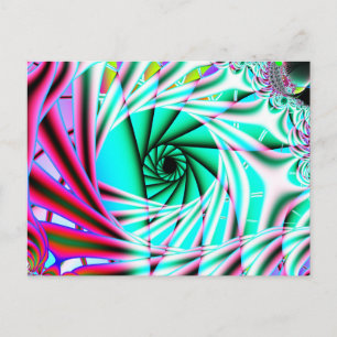 Postal arte fractal eclíptico 7