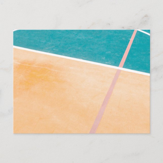 Postal Arte genial de baloncesto (Anverso)