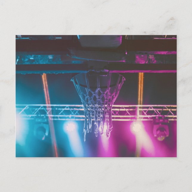 Postal Arte genial de baloncesto (Anverso)