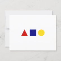 Arte geométrico colorido en Bauhaus clásico