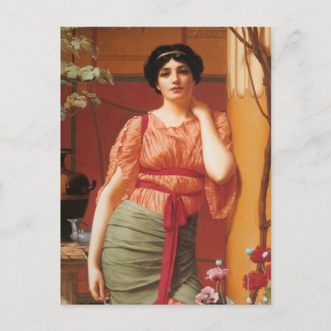 Postal Arte griego Nerissa (Anverso)