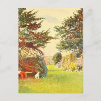 Postal Arte Jardín Vintage - Elgood, George S.