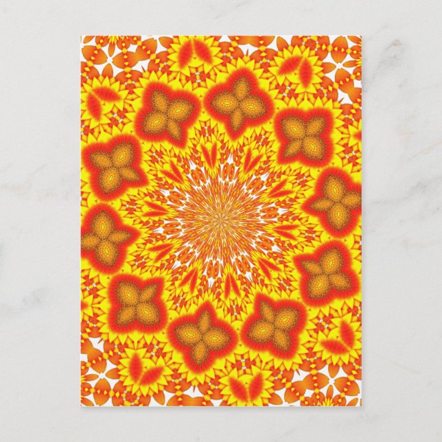 Postal Arte Kaleidoscope (Anverso)